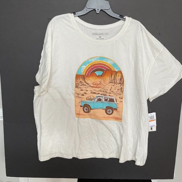 New with tags- Rebellious One  Tee Size: 3X - Picture 2 of 2